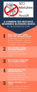 6 common seo mistakes most beginners blogger makes