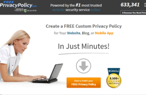 free privacy policy for your blog