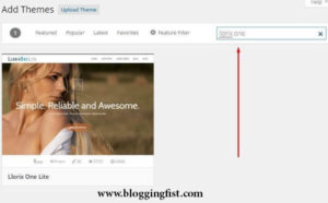 Installing a Free theme on WordPress blog